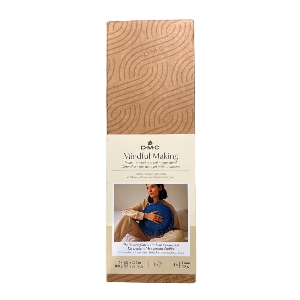 DMC Mindful Making Cushion Crochet Kit